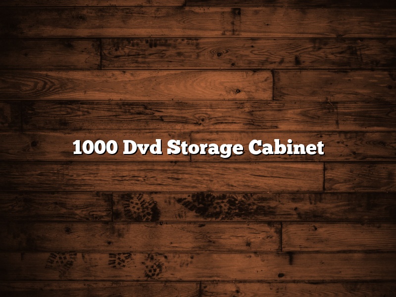 1000 Dvd Storage Cabinet