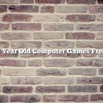 3 Year Old Computer Games Free