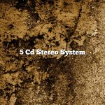 5 Cd Stereo System