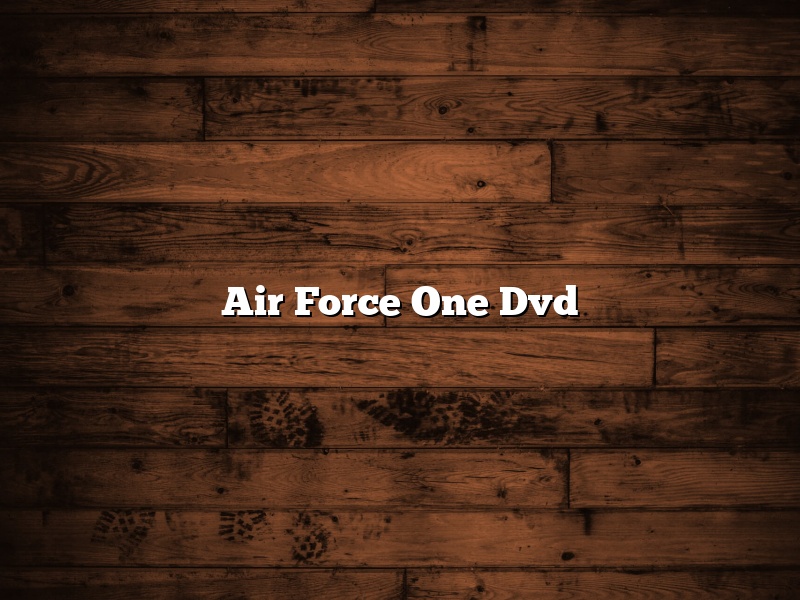 Air Force One Dvd