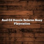 And Cd Russia Belarus Sony Playstation