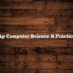 Ap Computer Science A Practice