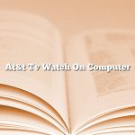 At&t Tv Watch On Computer