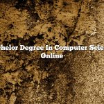 Bachelor Degree In Computer Science Online