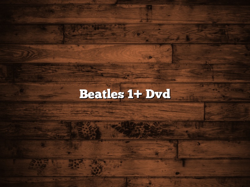 Beatles 1+ Dvd