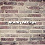 Best Buy Cd Player