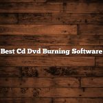 Best Cd Dvd Burning Software