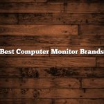 Best Computer Monitor Brands