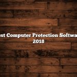 Best Computer Protection Software 2018