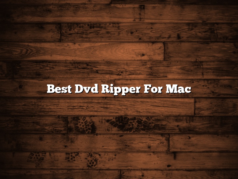 Best Dvd Ripper For Mac