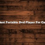 Best Portable Dvd Player For Car