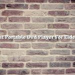 Best Portable Dvd Player For Elderly