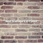 Best Vintage Cd Player