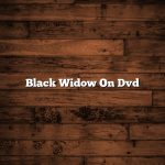 Black Widow On Dvd