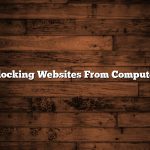 Blocking Websites From Computer