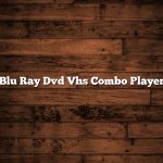 Blu Ray Dvd Vhs Combo Player