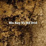 Blu Ray Vs Hd Dvd