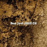 Bon Jovi 2020 Cd