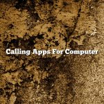 Calling Apps For Computer