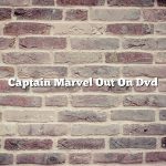 Captain Marvel Out On Dvd