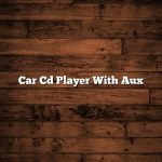 Car Cd Player With Aux