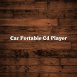 Car Portable Cd Player