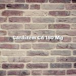 Cardizem Cd 180 Mg