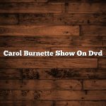 Carol Burnette Show On Dvd