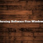 Cd Burning Software Free Windows 10