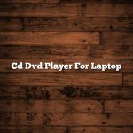 Cd Dvd Player For Laptop