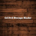 Cd Dvd Storage Binder