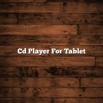 Cd Player For Tablet