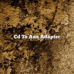 Cd To Aux Adapter