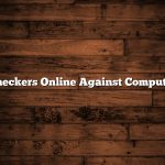 Checkers Online Against Computer