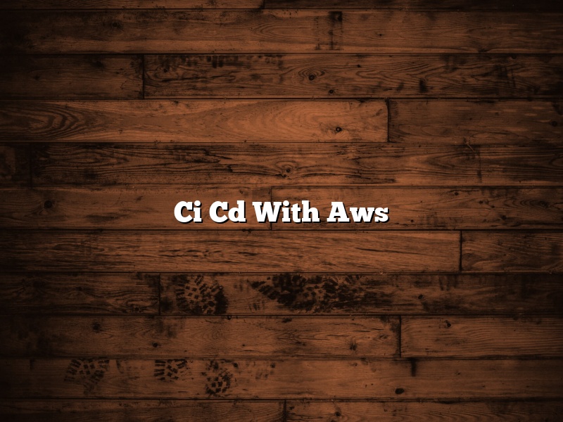 Ci Cd With Aws