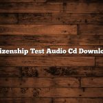 Citizenship Test Audio Cd Download