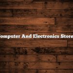 Computer And Electronics Stores
