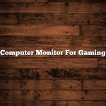 Computer Monitor For Gaming