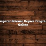 Computer Science Degree Programs Online
