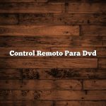 Control Remoto Para Dvd