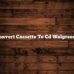 Convert Cassette To Cd Walgreens