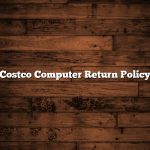 Costco Computer Return Policy