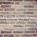 Custom Computer Builder Online