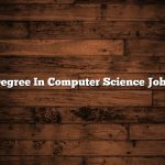 Degree In Computer Science Jobs