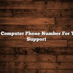 Dell Computer Phone Number For Tech Support