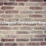 Dell Computer Tech Support Number