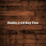 Diablo 2 Cd Key Free