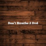 Don’t Breathe 2 Dvd