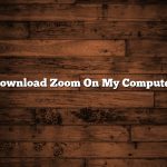 Download Zoom On My Computer