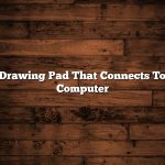 Drawing Pad That Connects To Computer